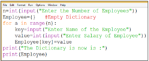 Notes Chapter 9 Dictionaries