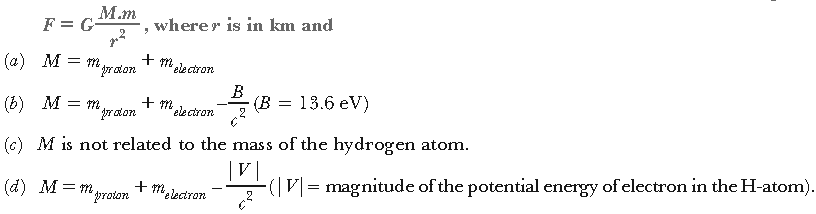 MCQs for Physics Class 12 with Answers Chapter 13 Nuclei