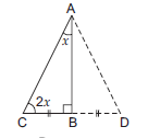 MCQs for Mathematics Class 9 with Answers Chapter 7 Triangles
