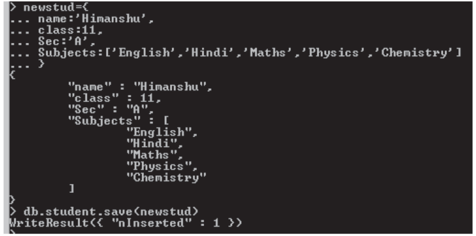 Notes Chapter 20 Basics of NoSQL Databases MongoDB