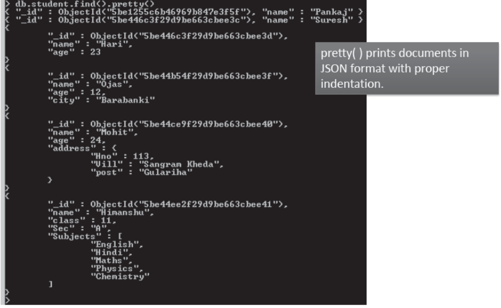 Notes Chapter 20 Basics of NoSQL Databases MongoDB