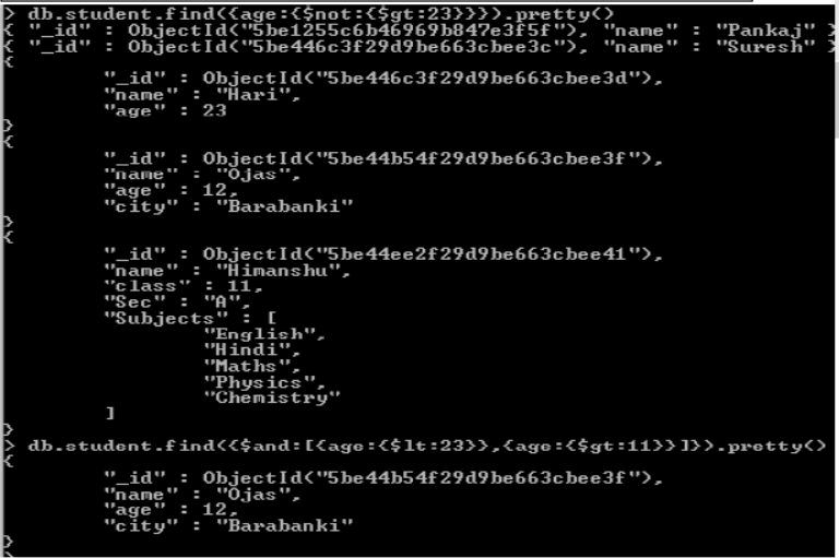 Notes Chapter 20 Basics of NoSQL Databases MongoDB