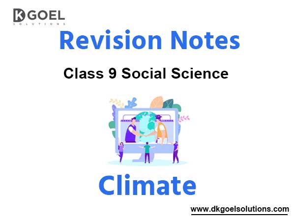 Notes Chapter 4 Climate