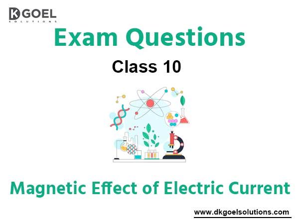 Exam Question for Class 10 Science Chapter 13 Magnetic Effect of Electric Current