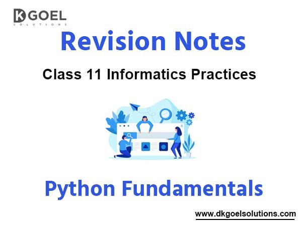 Notes Chapter 2 Python Fundamentals