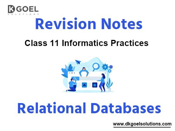 Notes Chapter 16 Relational Databases