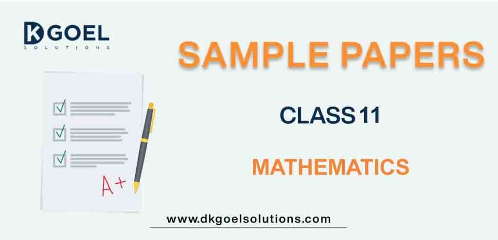 Sample Paper Class 11 Mathematics