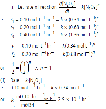 Exam Question for Class 12 Chemistry Chapter 4 Chemical Kinetics