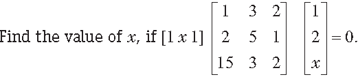 Matrices Class 12 Mathematics Important Questions