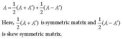 Matrices Class 12 Mathematics Important Questions