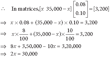 Matrices Class 12 Mathematics Important Questions