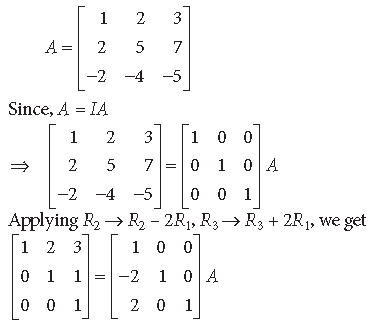 Matrices Class 12 Mathematics Important Questions