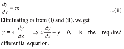 Differential Equations Class 12 Mathematics Important Questions