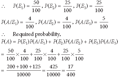 Probability Class 12 Mathematics Important Questions
